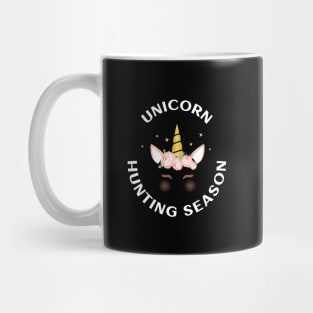 unicorn hunting season Mug